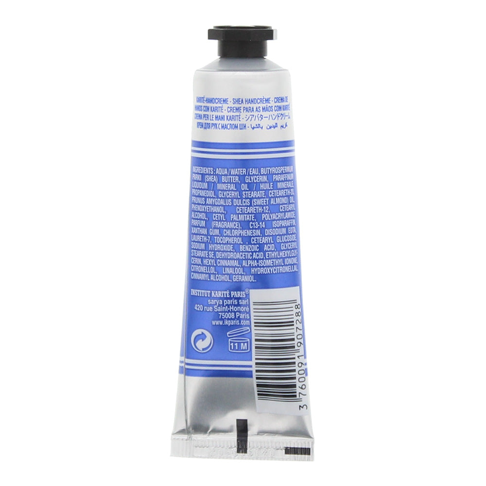 Institut Karite Paris Milk Cream Shea Tube Hand Cream 30ml - Ingredients