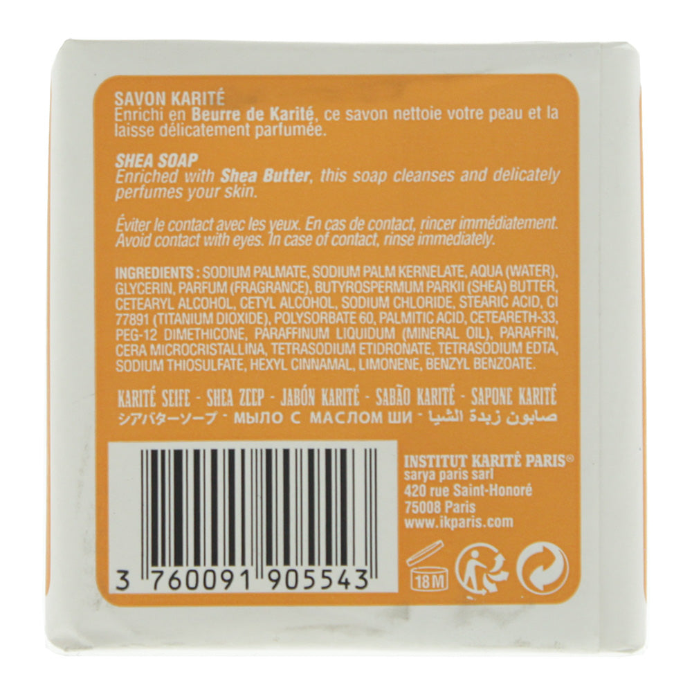 Institut Karite Paris Almond And Honey Shea Soap 100g - Ingredients
