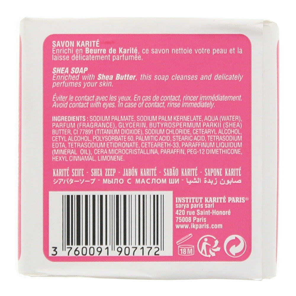 Institut Karite Paris Cherry Blossom Shea Soap 100g - Ingredients