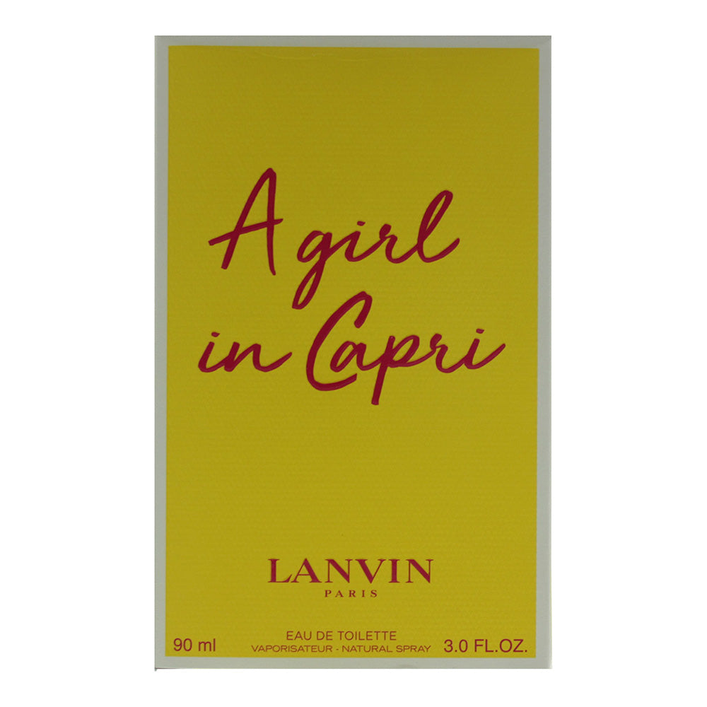 Lanvin A Girl In Capri Eau de Toilette 90ml - Box