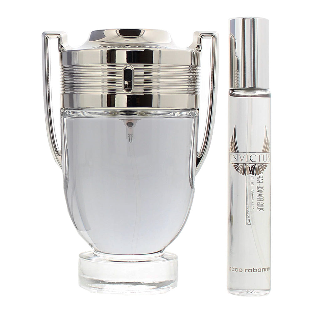 Paco Rabanne Invictus 2 Piece Gift Set: Eau de Toilette 100ml - Eau de Toilette  - Product