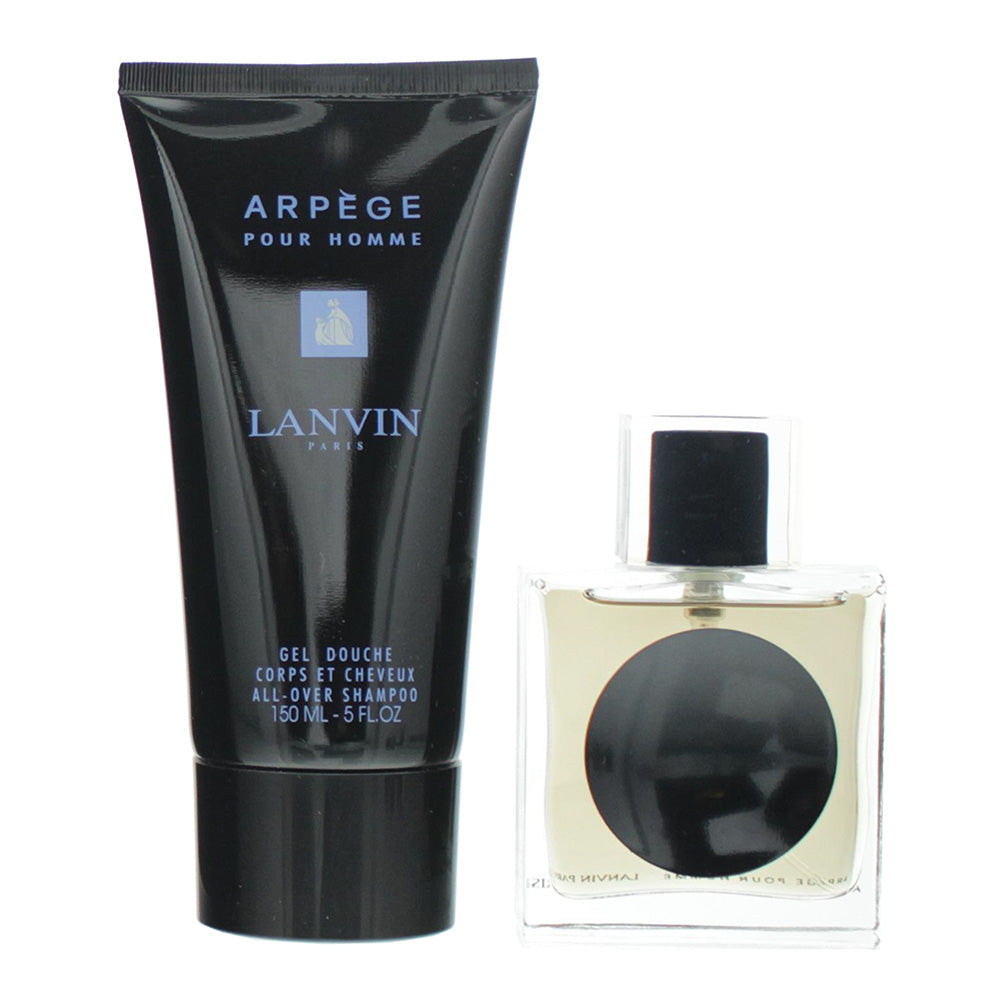 Lanvin Arpège Pour Homme 2 Piece Gift Set: Eau de Toilette 50ml - Shampoo 150ml - Product