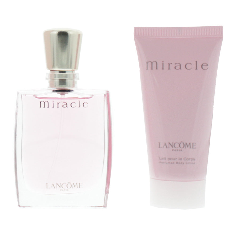 Lancôme Miracle 2 Piece Gift Set: Eau de Parfum 30ml - Body Lotion 50ml - Product