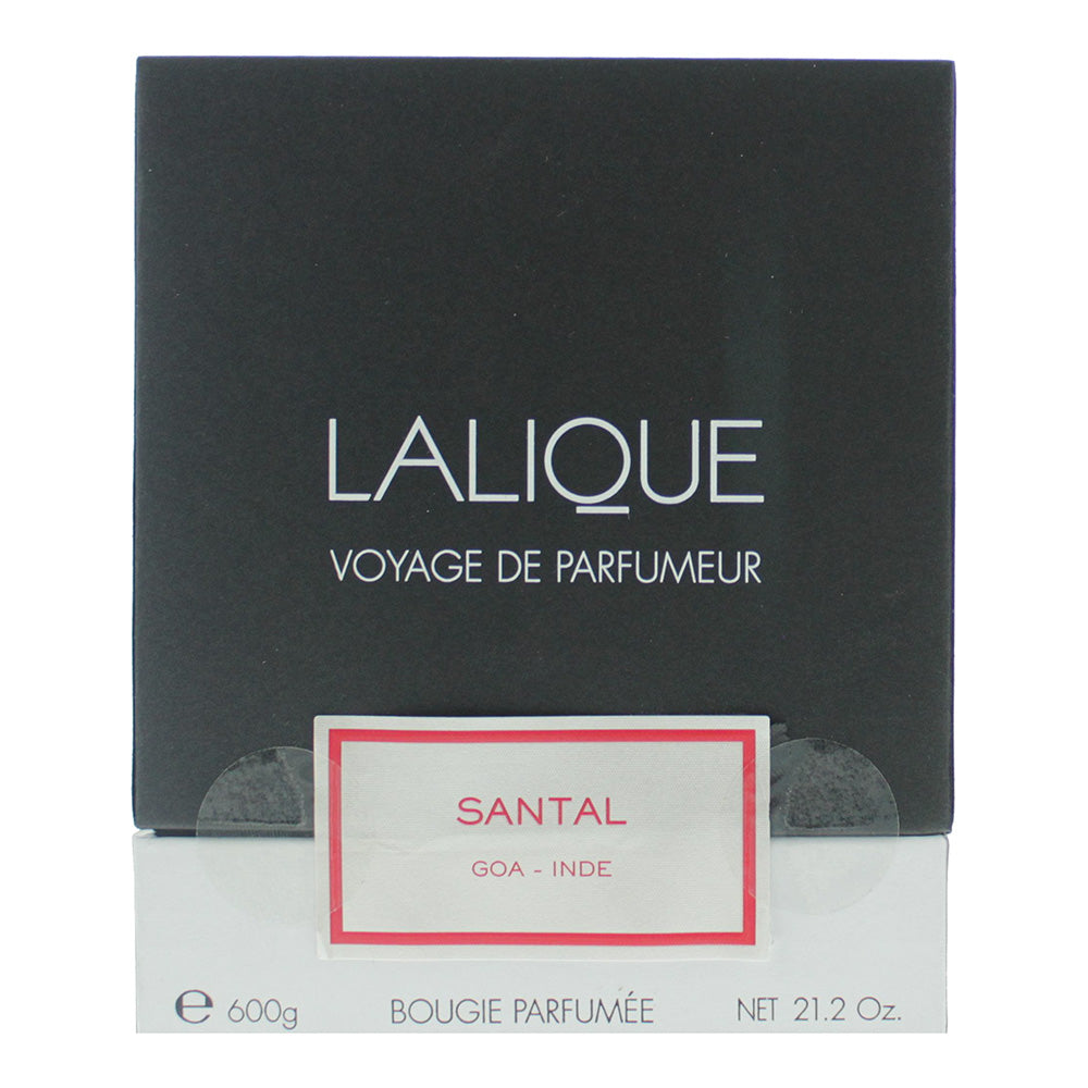 Lalique Santal Goa- India Candle 600g - Box