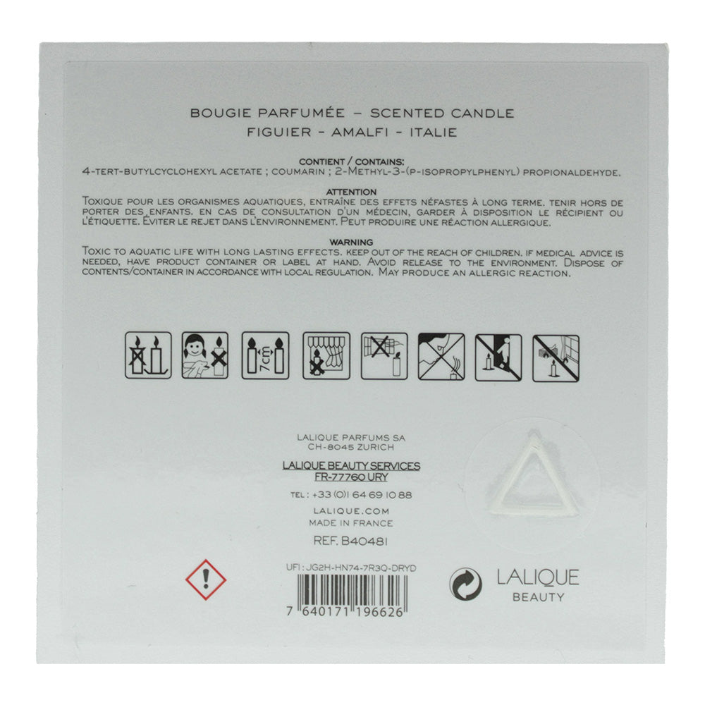 Lalique Figuier Amalfi Candle 600g