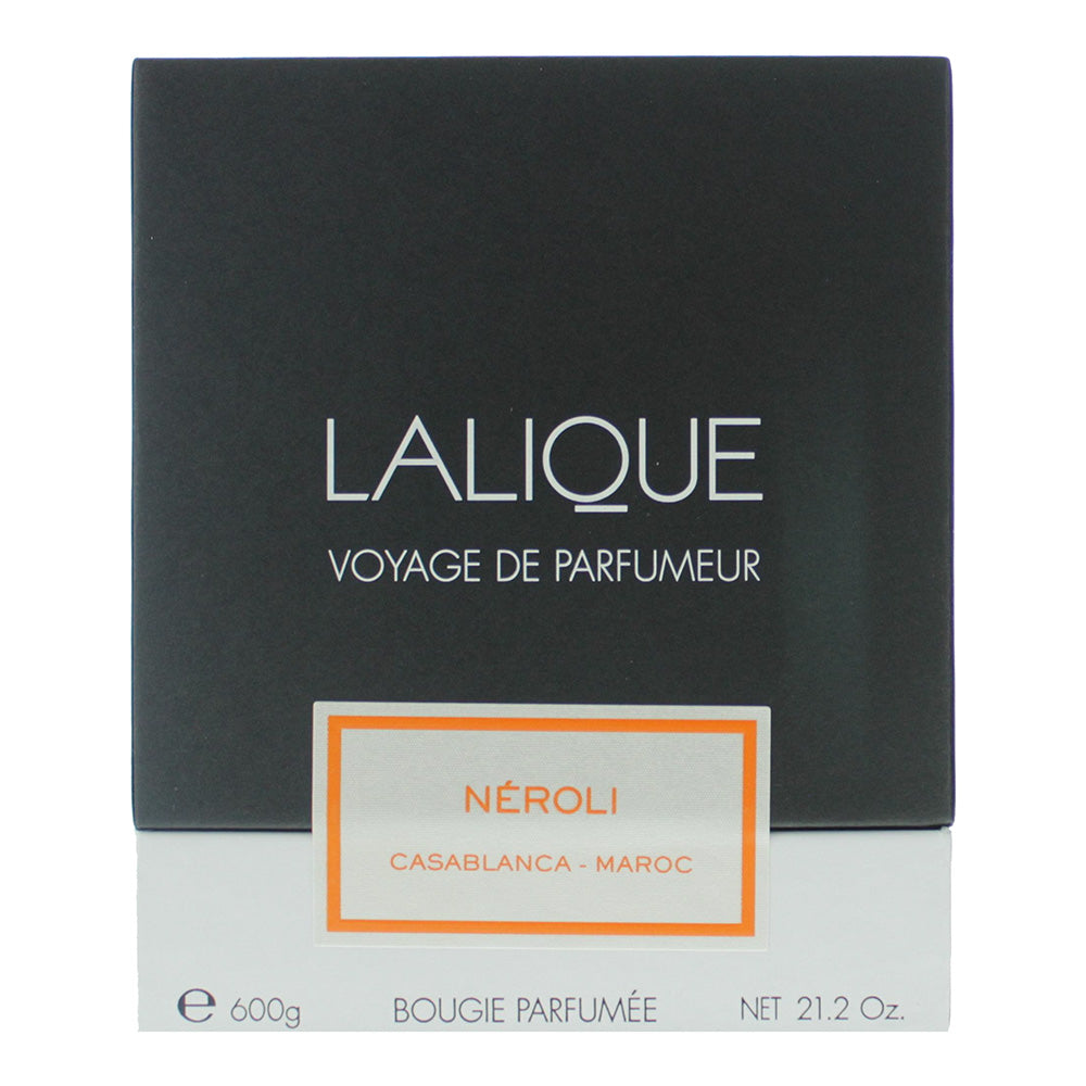 Lalique Neroli Casablanca Candle 600g - Box