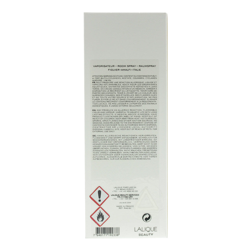 Lalique Figuier Amalfi Room Spray 100ml