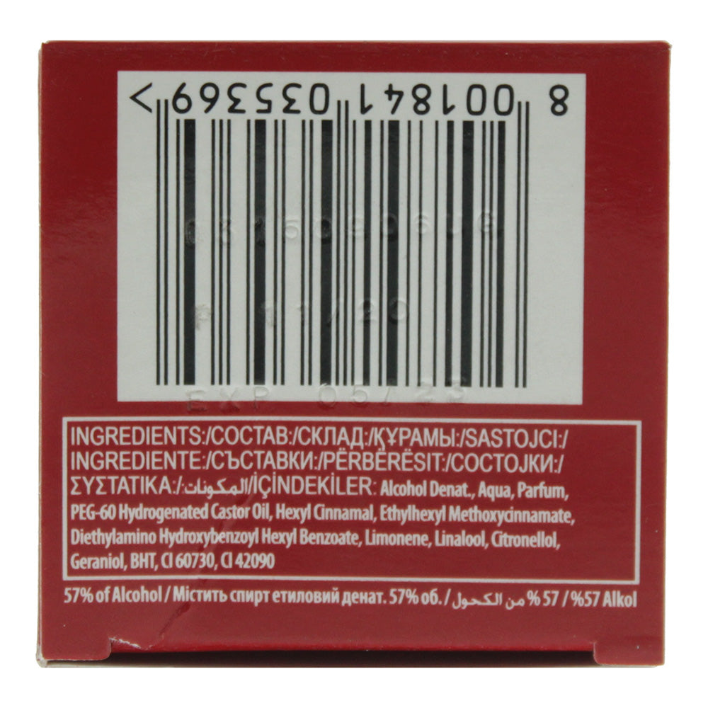 Old Spice Slugger Aftershave Lotion 100ml - Ingredients