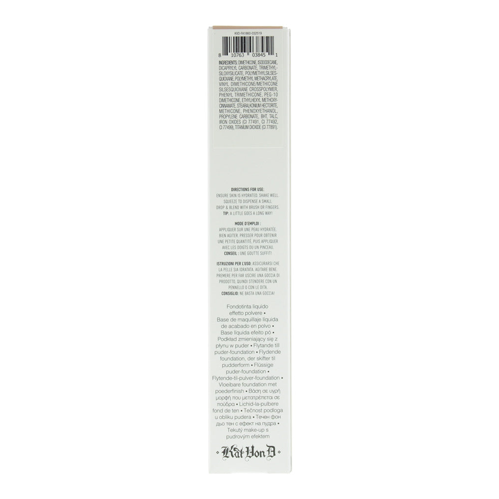 KVD True Portrait 010 Light Liquid Foundation 30ml