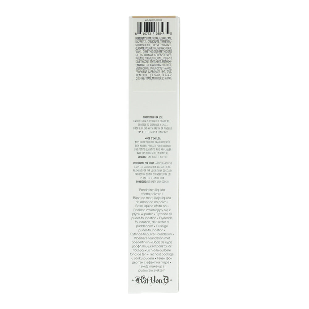 KVD True Portrait 015 Light Liquid Foundation 30ml