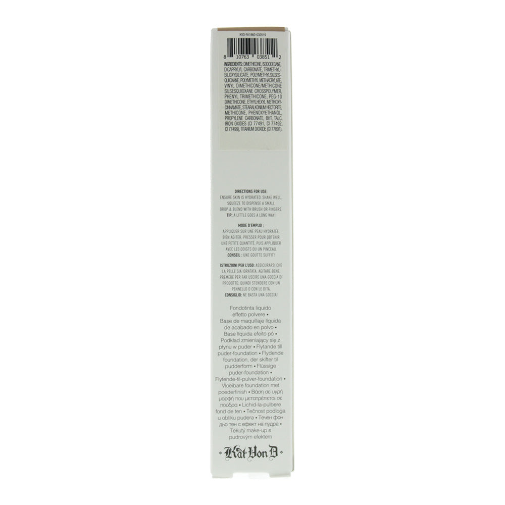 KVD True Portrait 027 Medium Liquid Foundation 30ml