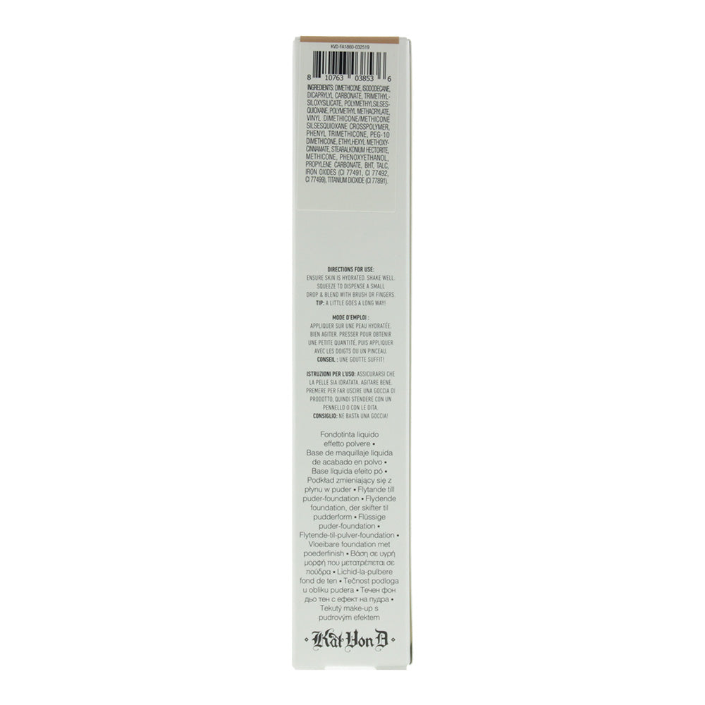 KVD True Portrait 033 Medium Liquid Foundation 30ml