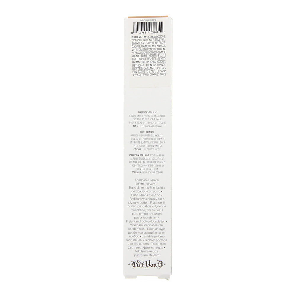 KVD True Portrait 057 Tan Liquid Foundation 30ml