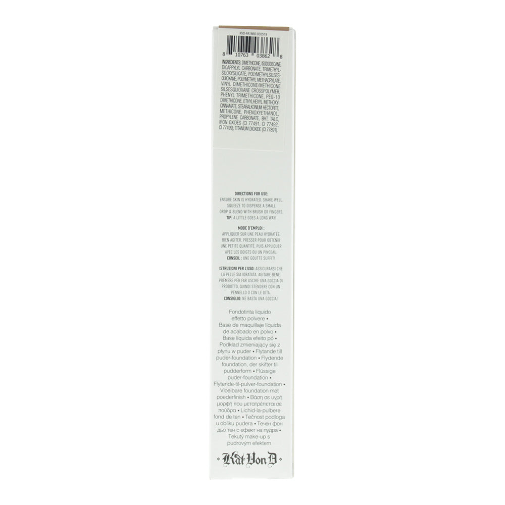KVD True Portrait 060 Tan Liquid Foundation 30ml