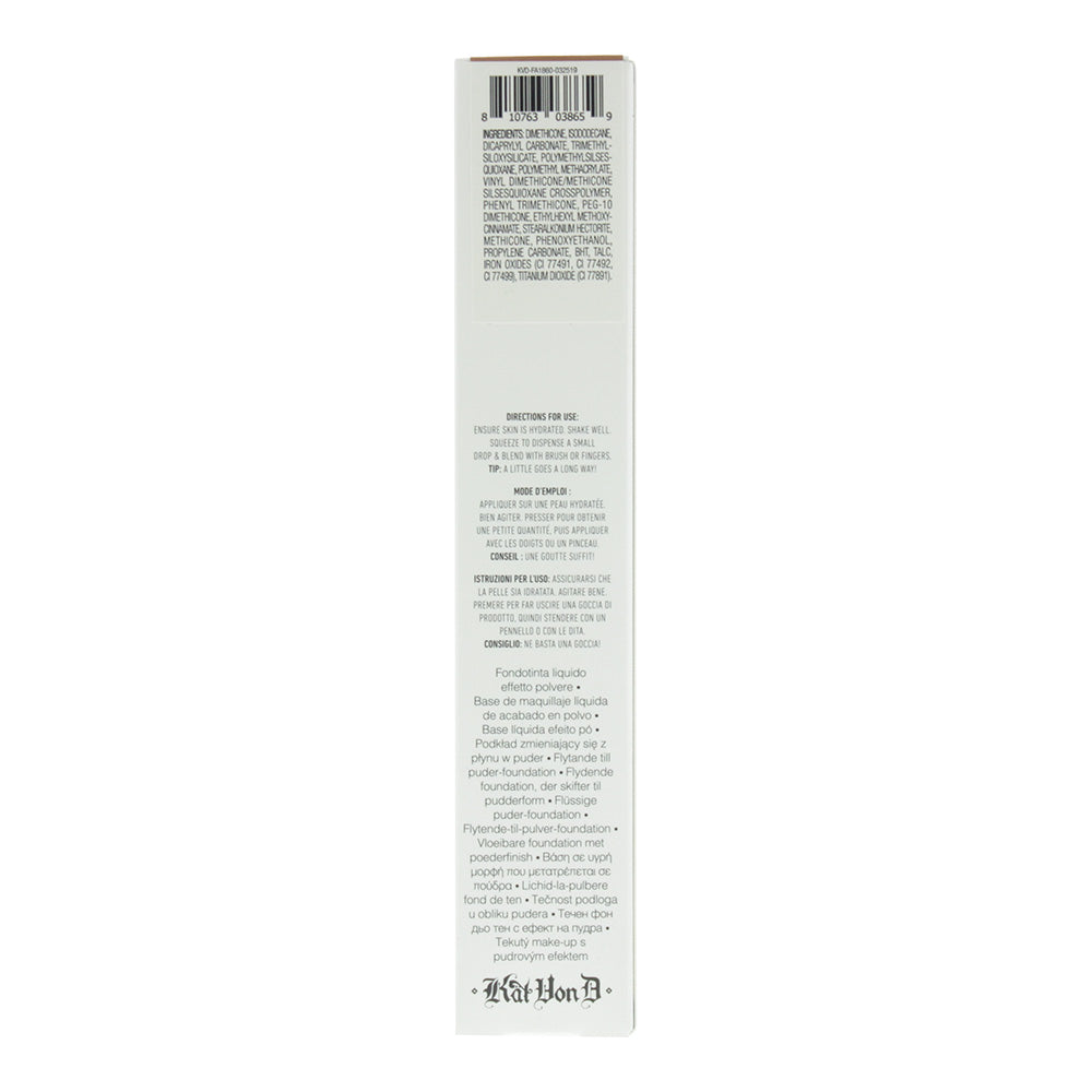 KVD True Portrait 068 Tan Liquid Foundation 30ml