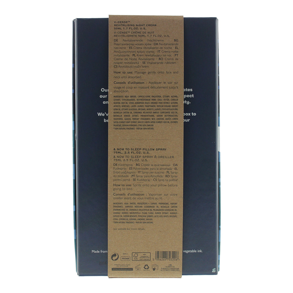 Ren 2 Piece Gift Set: Pillow Spray 75ml - Night Cream 50ml