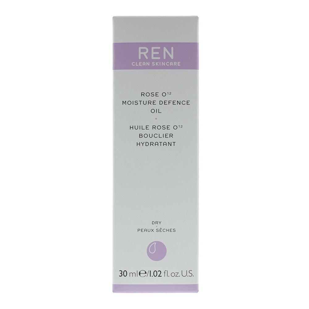 Ren Clean Skincare Rose O12 Moisture Face Oil 30ml - Box
