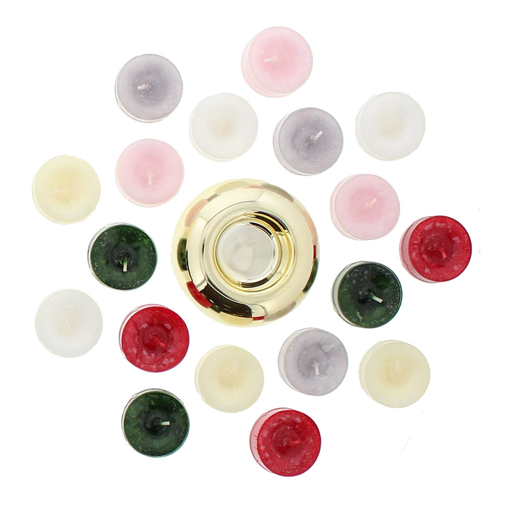 Yankee 19 Piece Gift Set: 3 x Twinkling Lights Tea Light Candle 9.8g - 3 x Tree  - Product