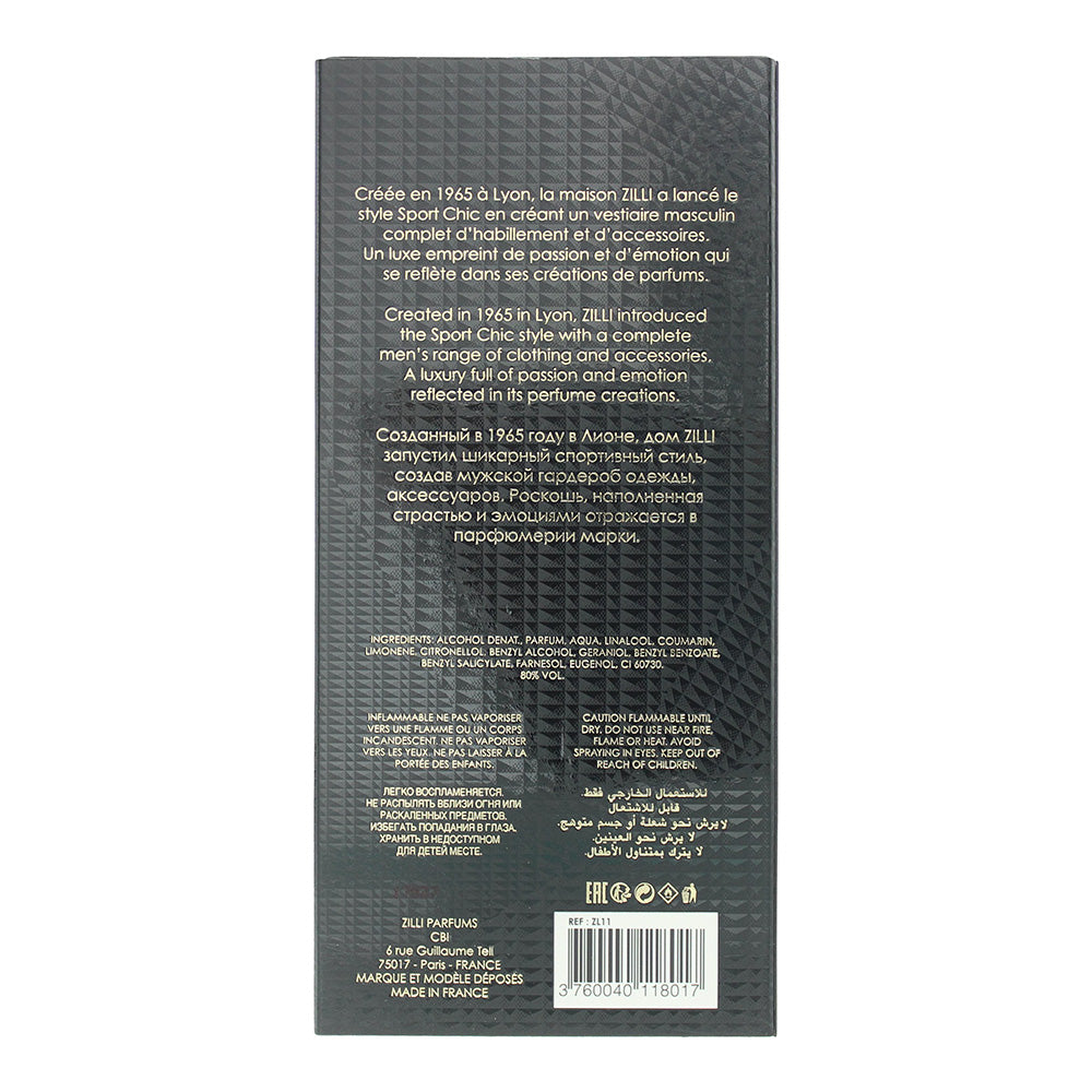 Zilli Cachemire Noir Eau De Parfum 100ml