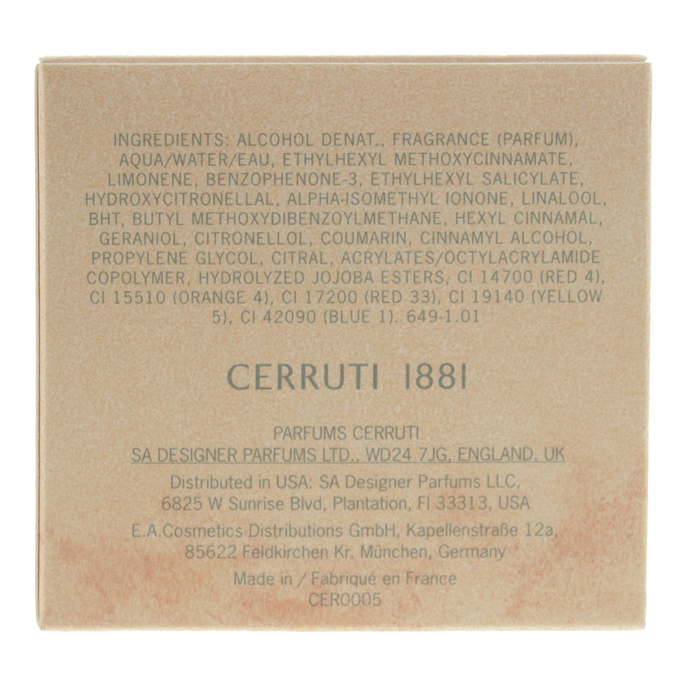 Cerruti 1881 Pour Femme Eau de Toilette 30ml