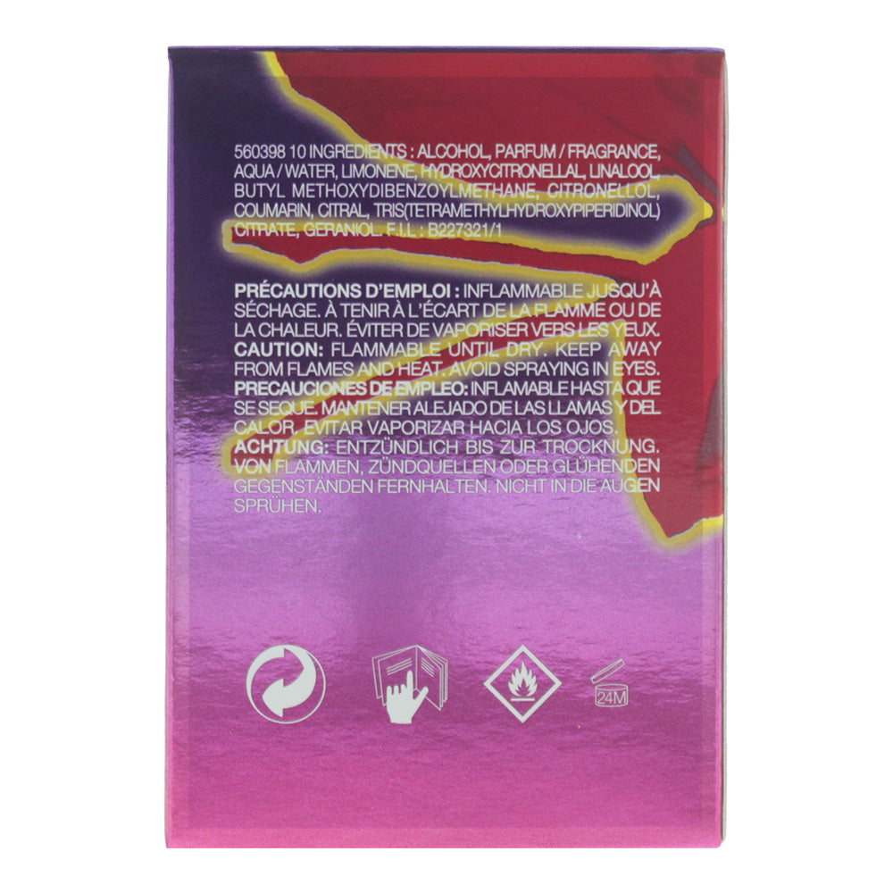 Cacharel Amor Amor Electric Kiss Eau de Toilette 30ml - Ingredients