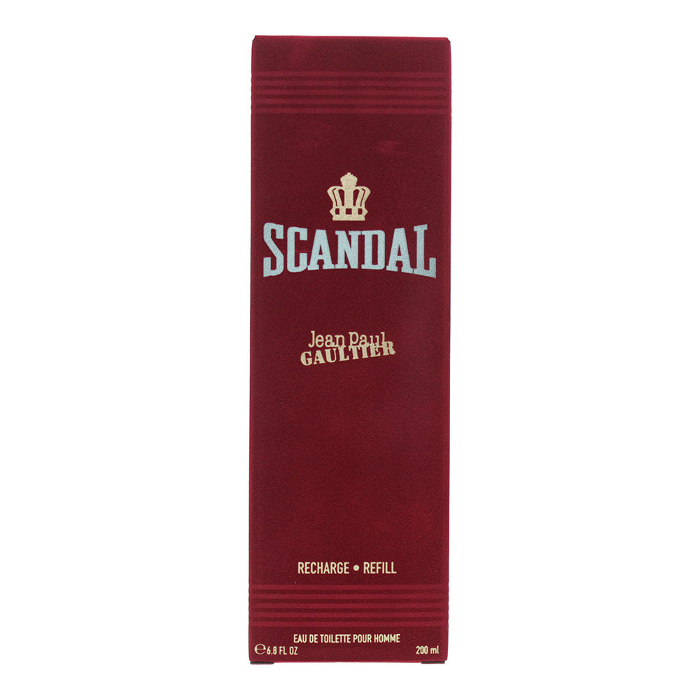 Jean Paul Gaultier Scandal Pour Homme Refill Eau de Toilette 200ml - Box