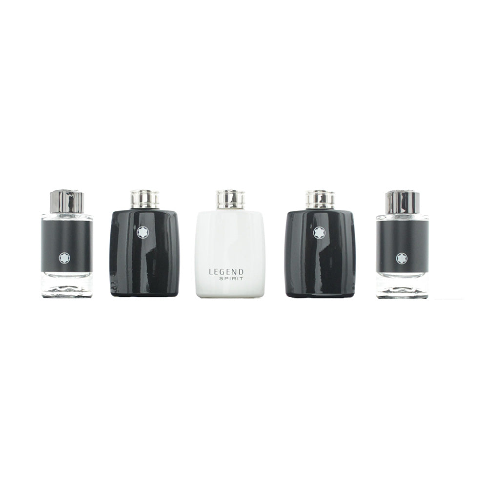 Montblanc Explorer Gift Set 5 X 4.5ml- 2 x EDP Explorer - 2 x EDT Legend - 1 x E - Box