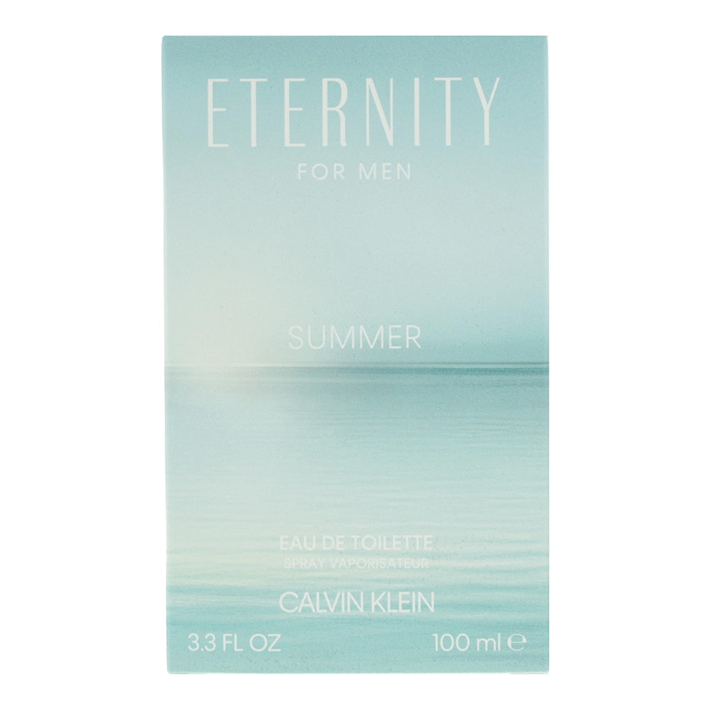 Calvin Klein Eternity For Men Summer Eau de Toilette 100ml - Box
