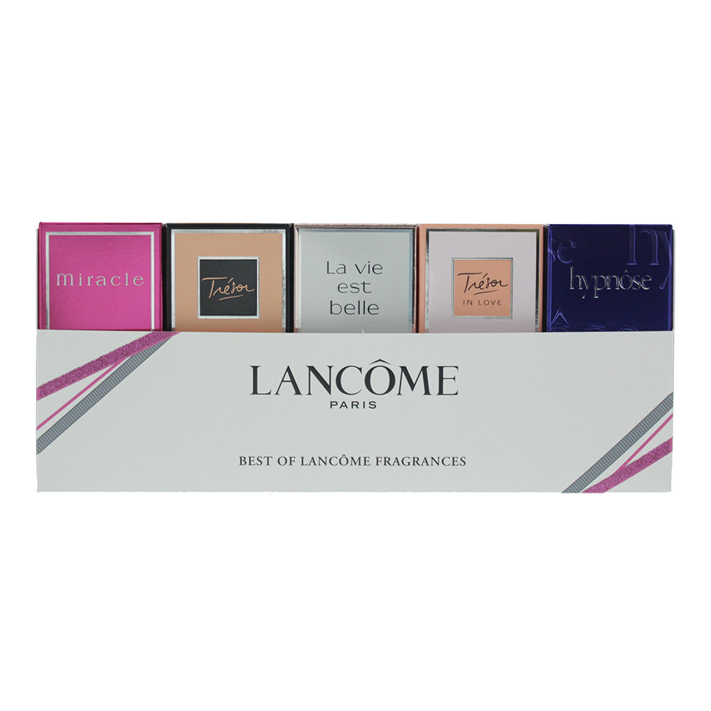 Lancôme 5 Piece Gift Set: La Vie Est Belle Eau de Parfum 4ml - Miracle Eau de Pa - Product