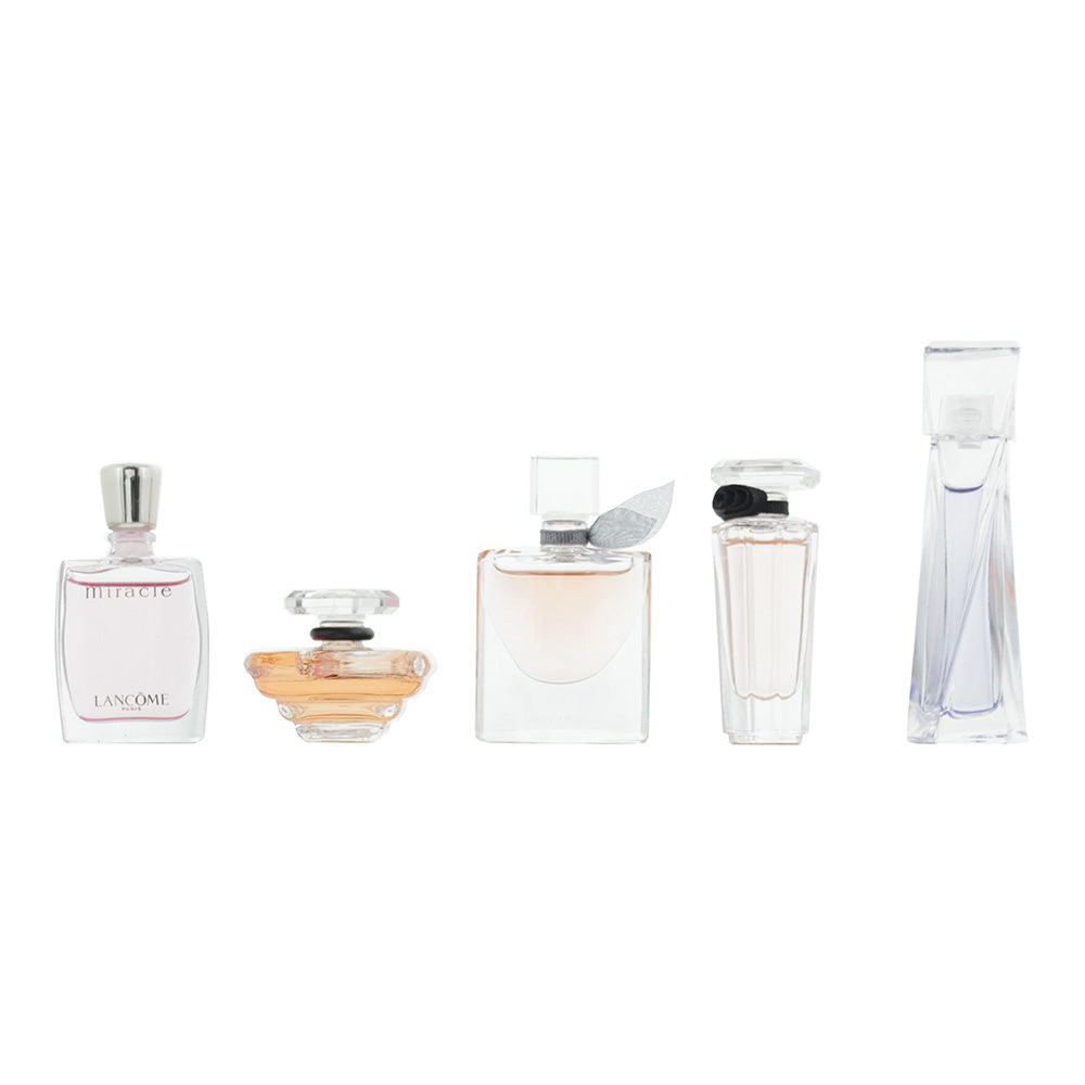 Lancôme 5 Piece Gift Set: La Vie Est Belle Eau de Parfum 4ml - Miracle Eau de Pa - Box