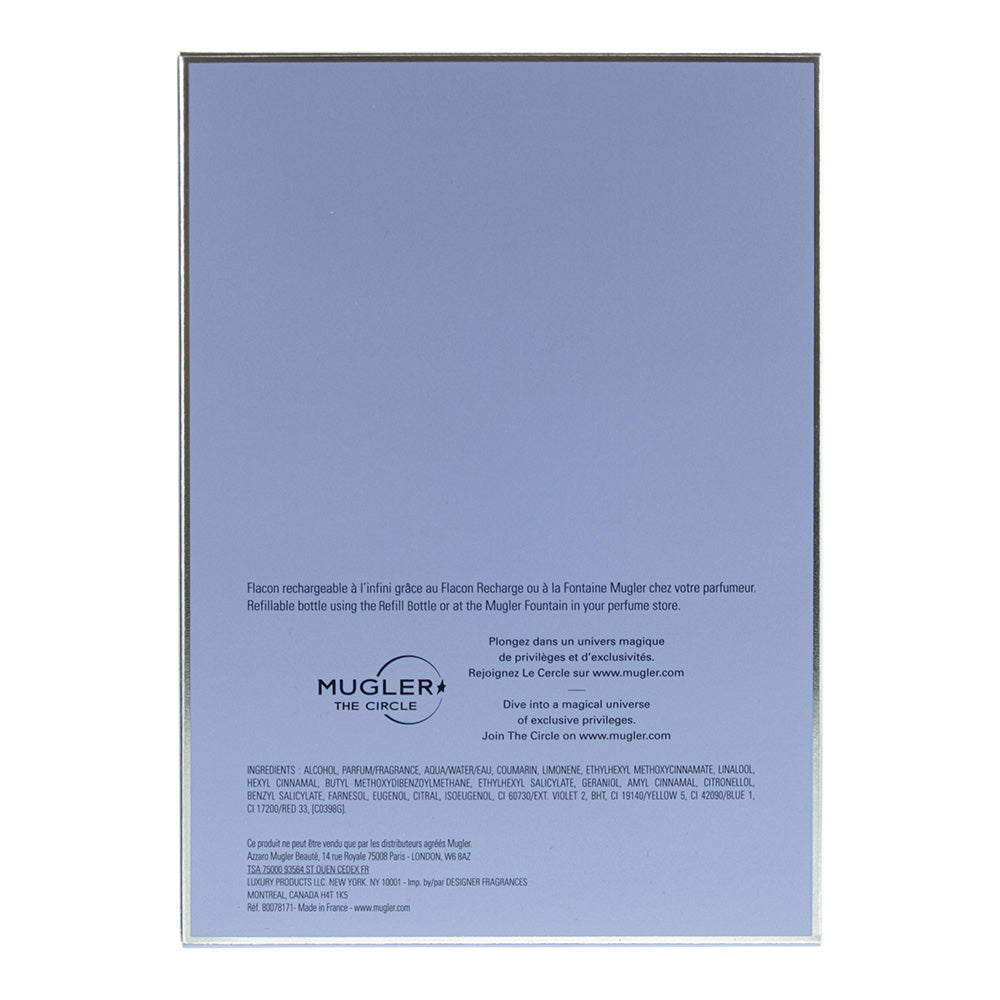 Mugler Angel Refillable Eau De Parfum 50ml