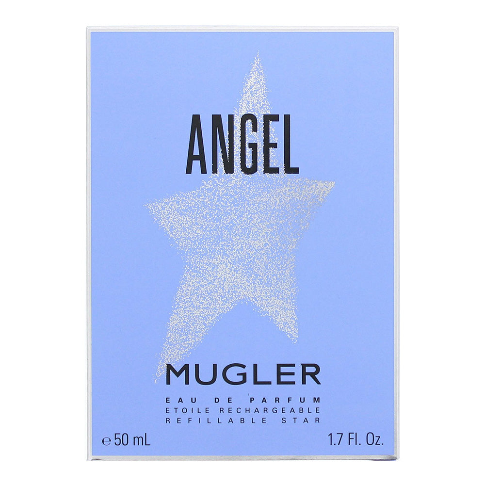 Mugler Angel Refillable Eau de Parfum 50ml - Box