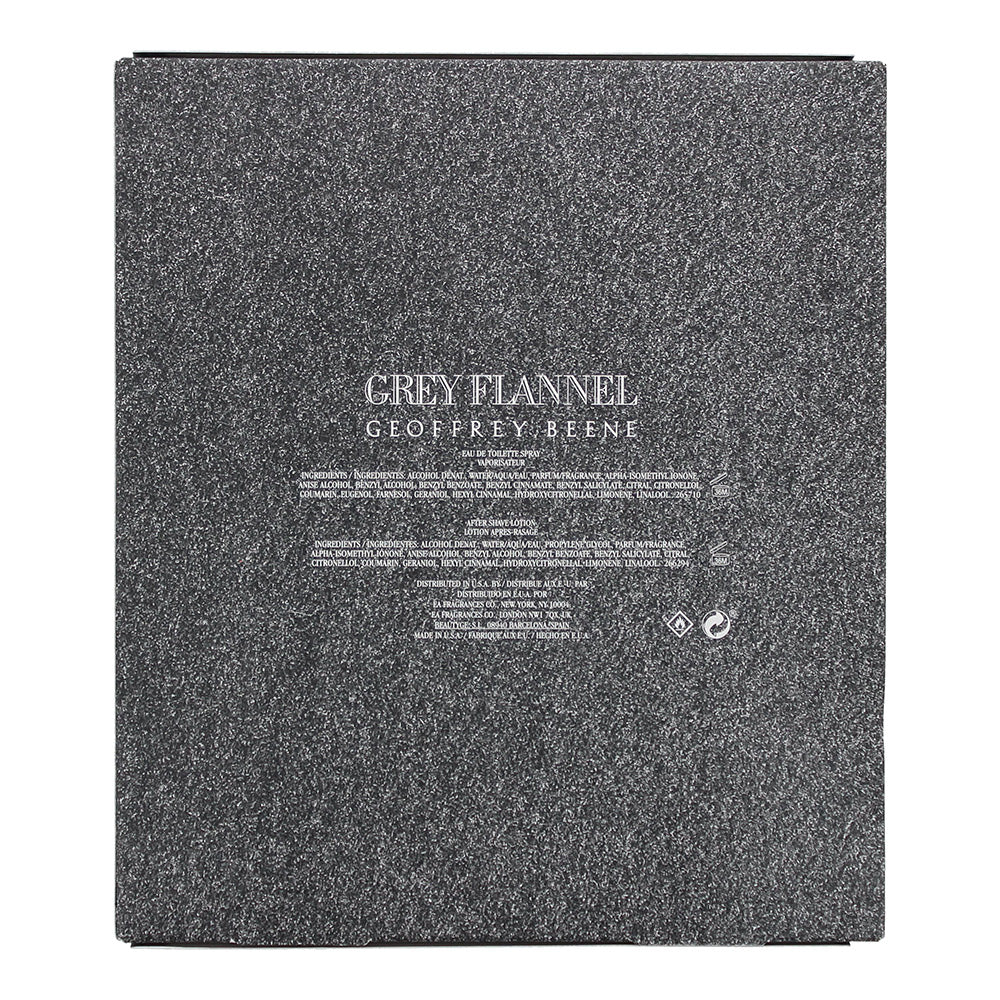 Geoffrey Beene Grey Flannel 2 Piece Gift Set: Eau de Toilette 120ml - Aftershave
