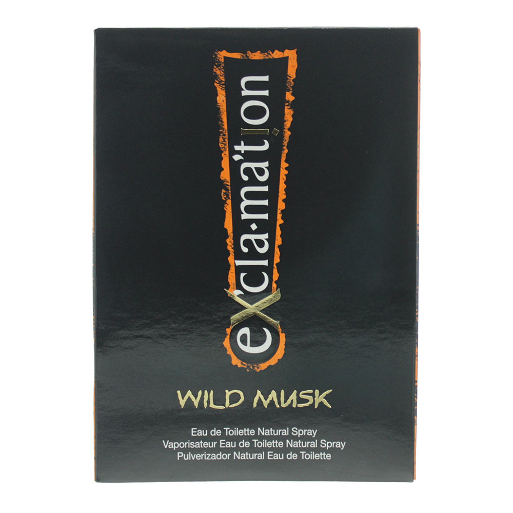 Exclamation Wild Musk Eau de Toilette 100ml - Box