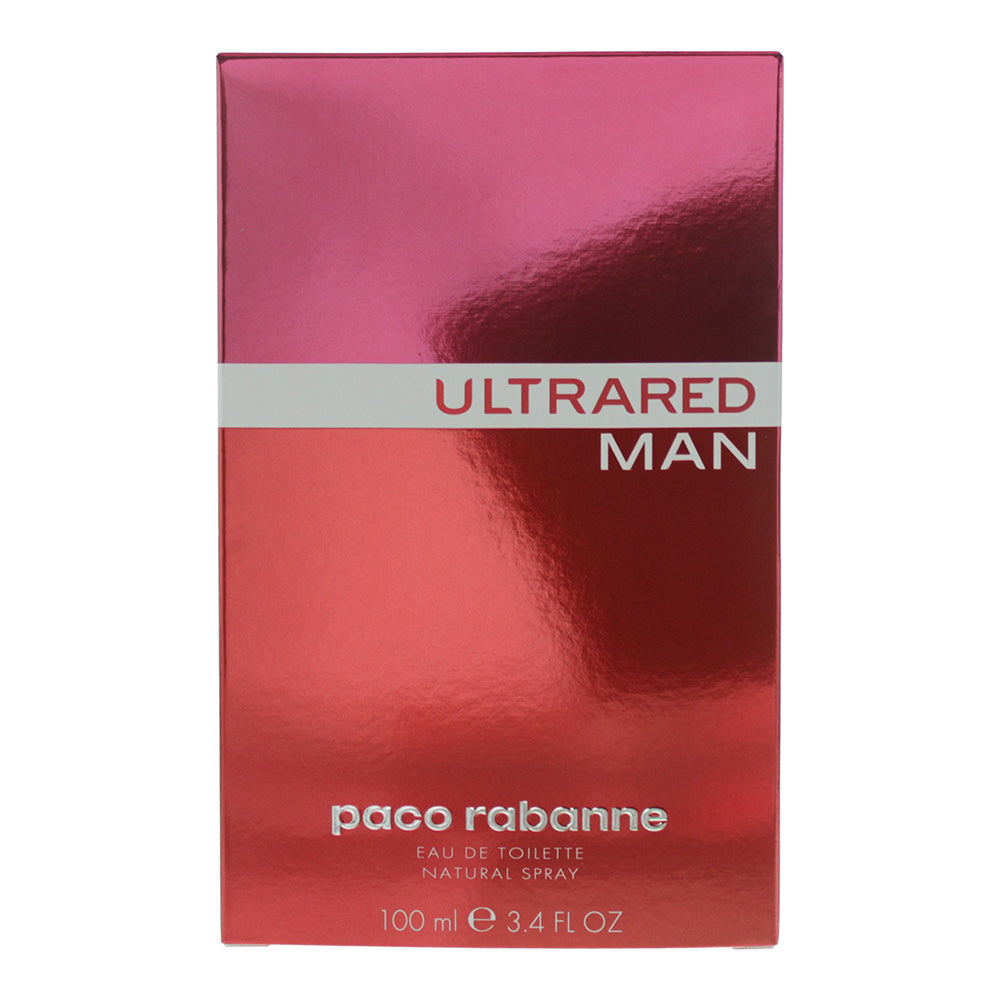 Paco Rabanne Ultrared Man Eau de Toilette 100ml - Box