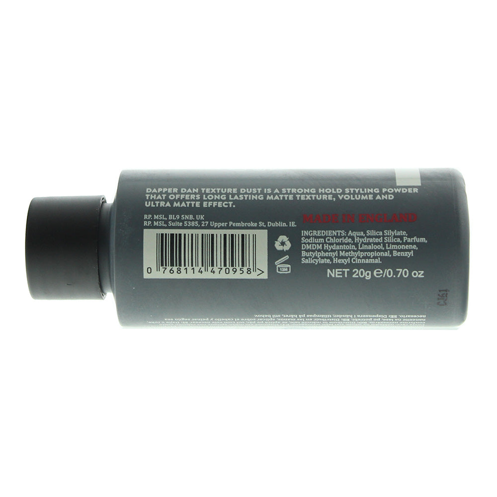 Dapper Dan Ultra Matt Texture Dust Styling Powder 20g