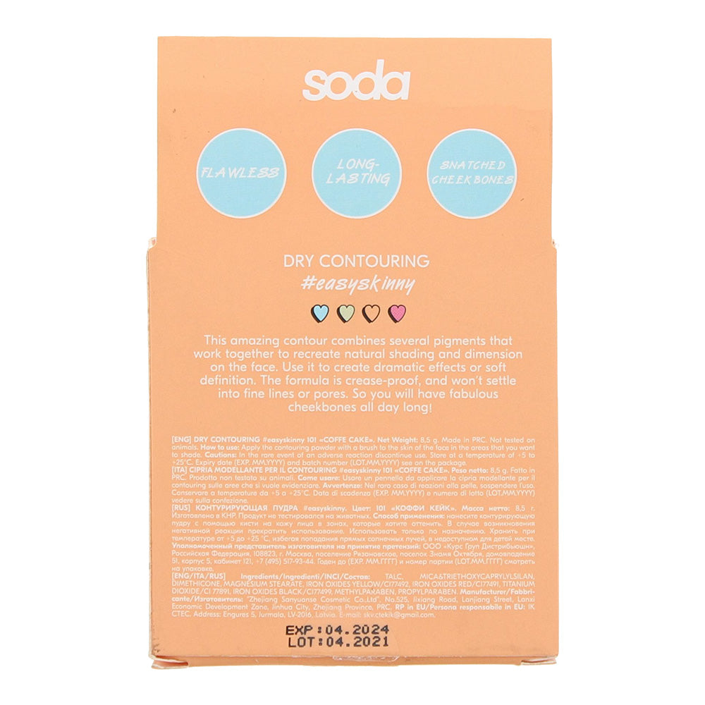 Soda #Easyskinny 101 Coffee Cake Bronzer 8.5g