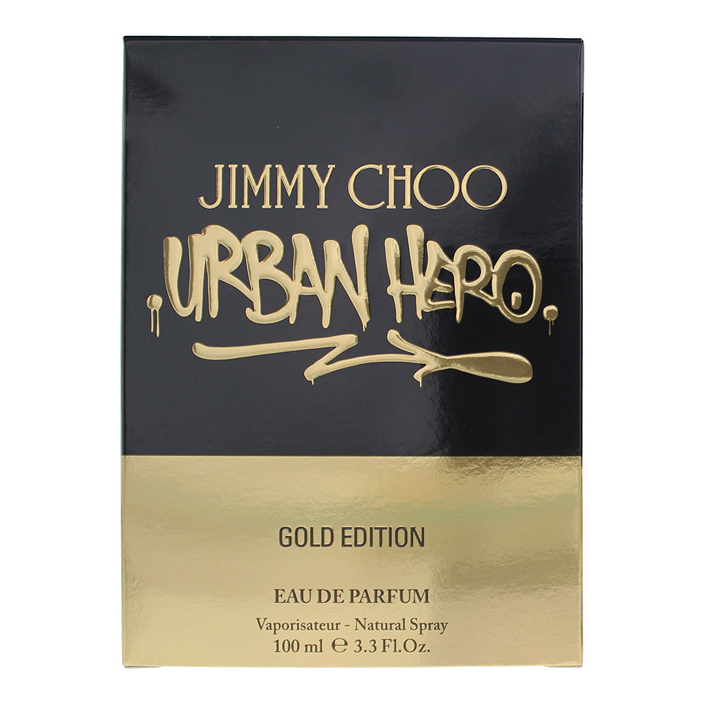 Jimmy Choo Urban Hero Gold Edition Eau de Parfum 100ml - Box