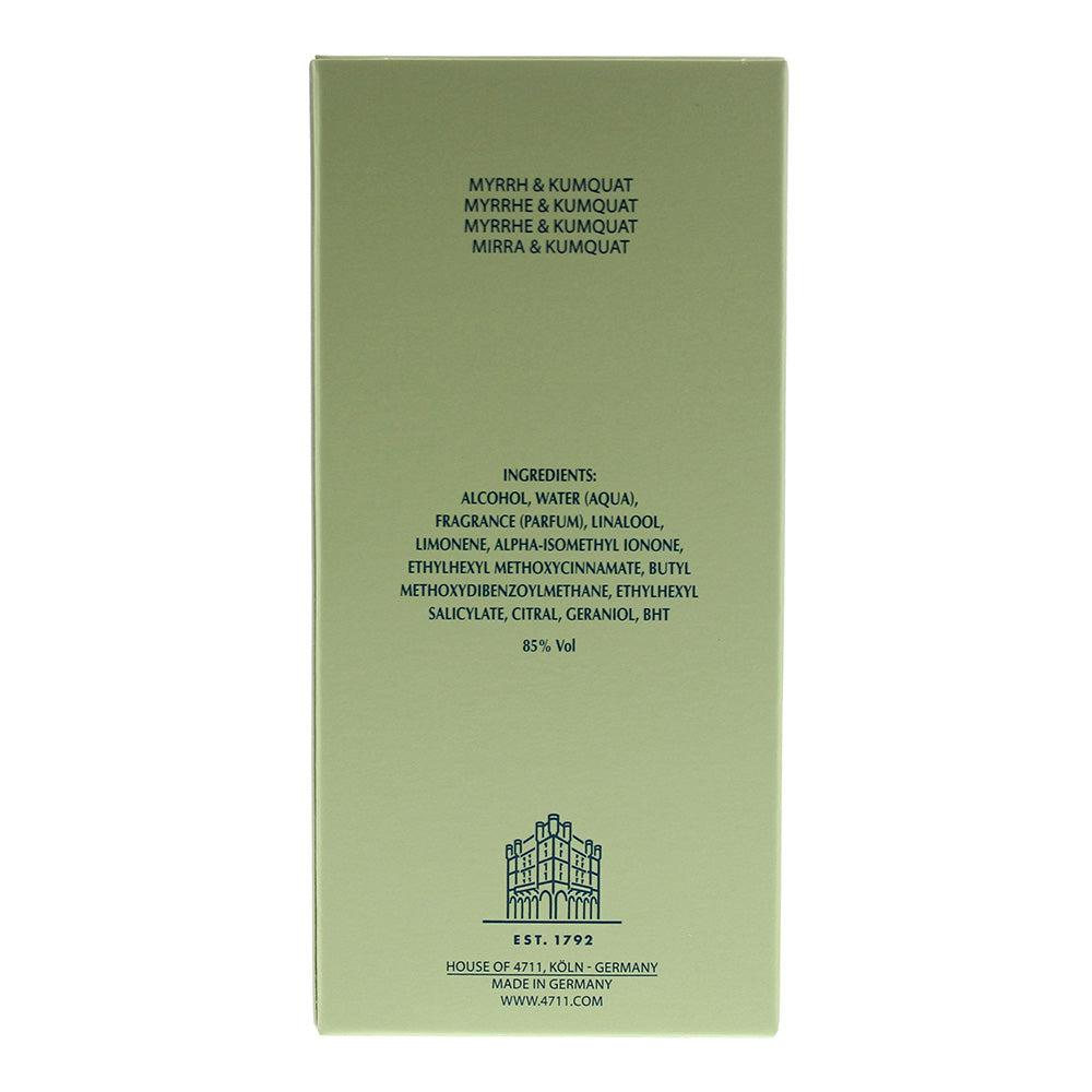 4711 Acqua Colonia Myrrh & Kumquat Eau de Cologne 50ml