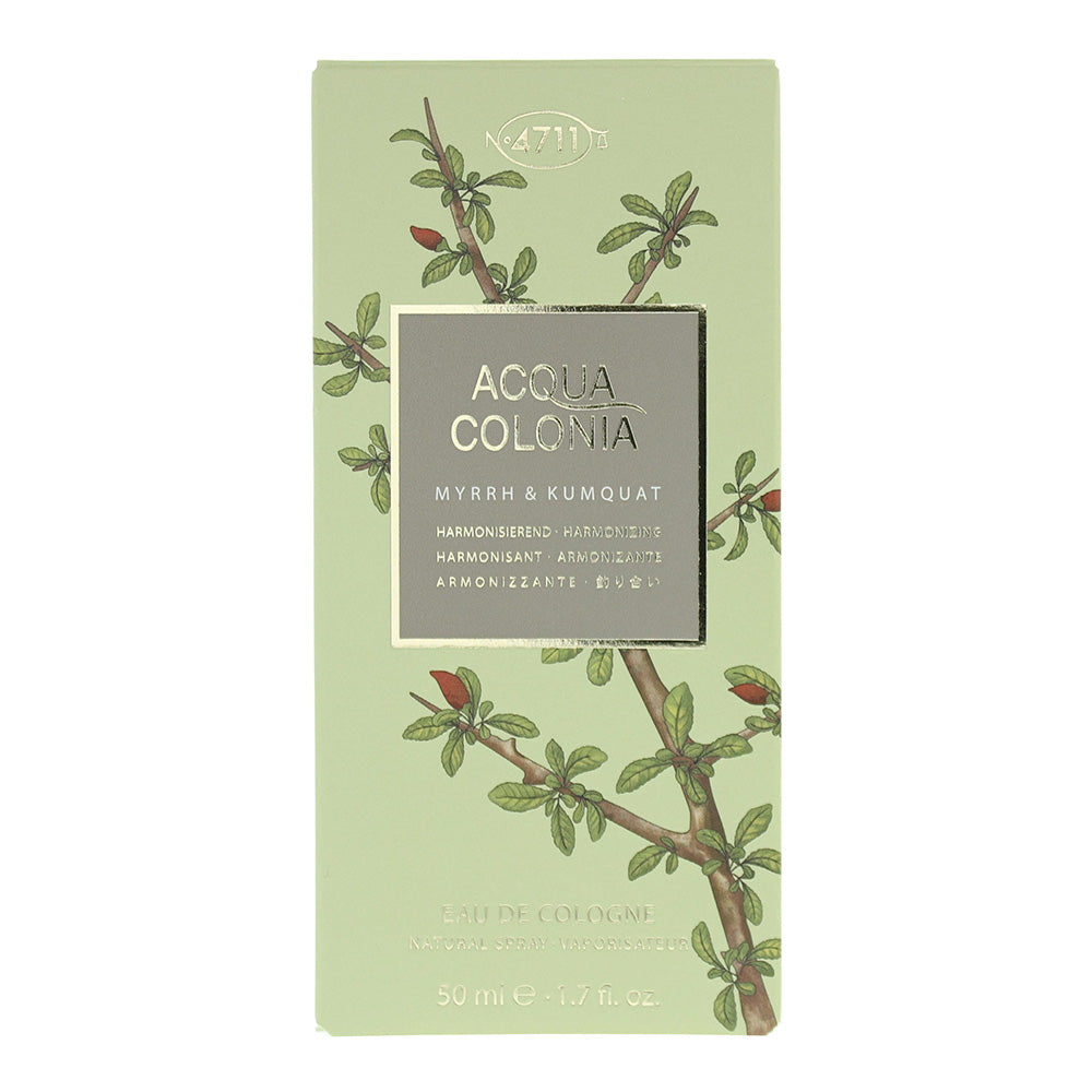 4711 Acqua Colonia Myrrh & Kumquat Eau de Cologne 50ml - Box