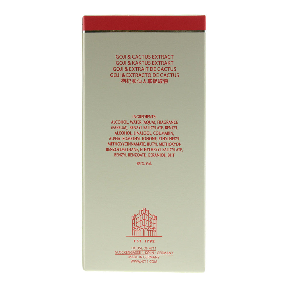 4711 Acqua Colonia Goji & Cactus Eau de Cologne 50ml