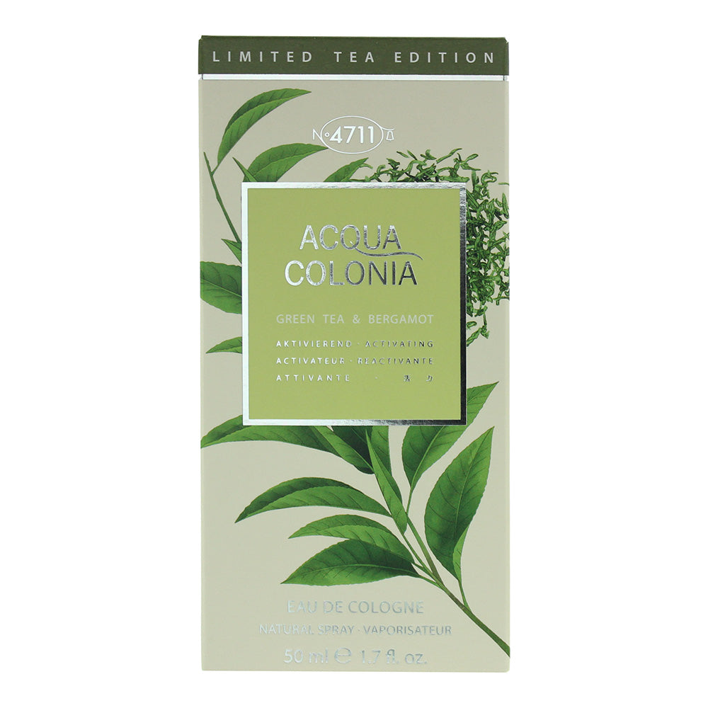 4711 Acqua Colonia Green Tea & Bregamot Eau de Cologne 50ml - Box