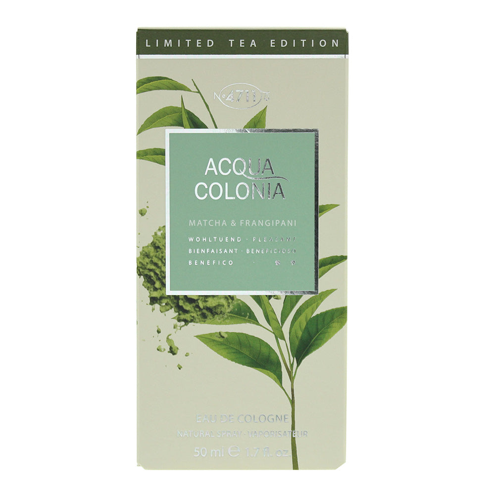 4711 Acqua Colonia Matcha & Frangipani Eau de Cologne 50ml - Box