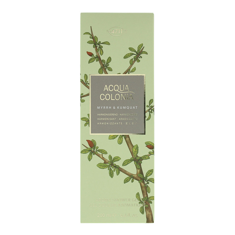 4711 Acqua Colonia Myrrh & Kumquat Shower Gel 200ml - Box