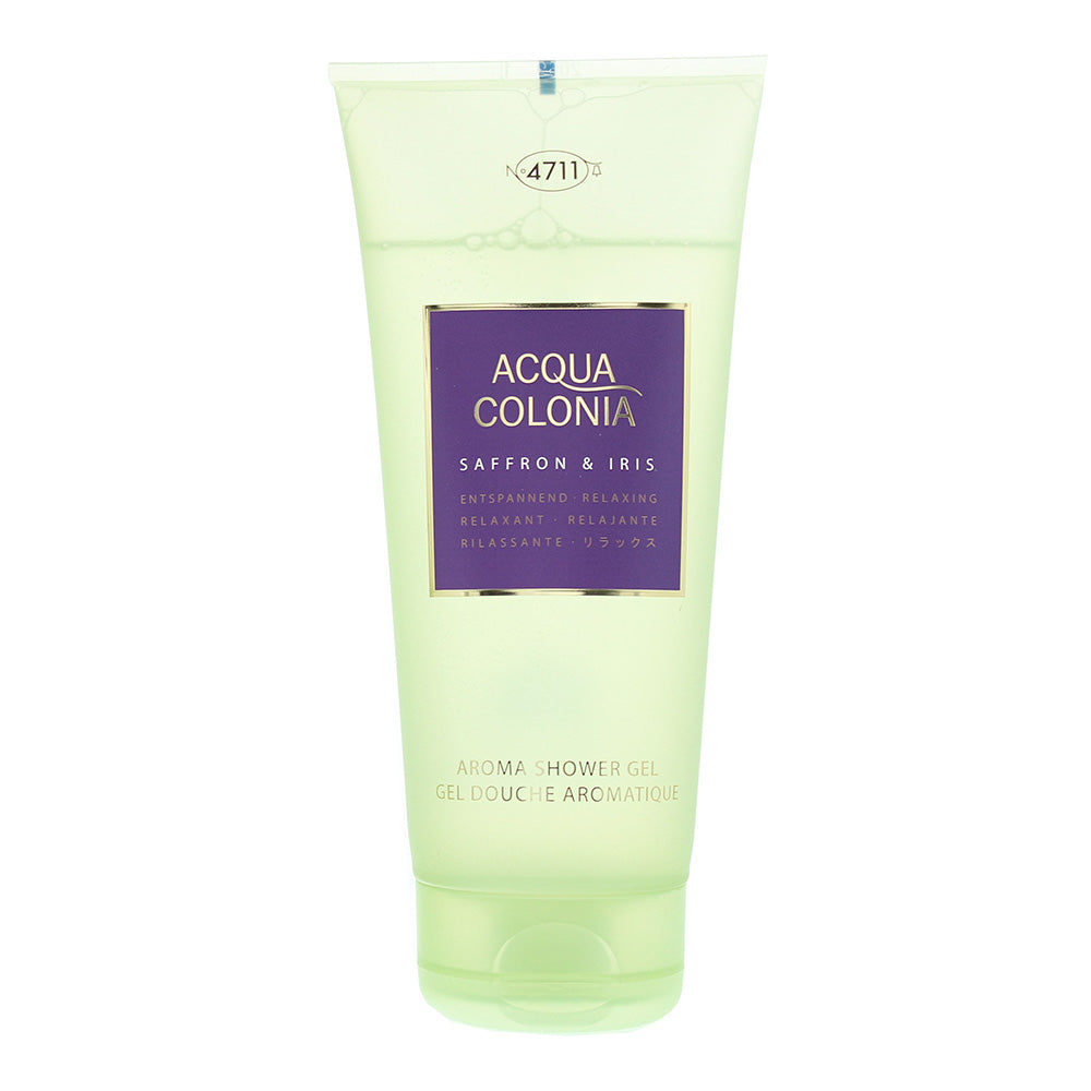 4711 Acqua Colonia Saffron & Iris Shower Gel 200ml - Product
