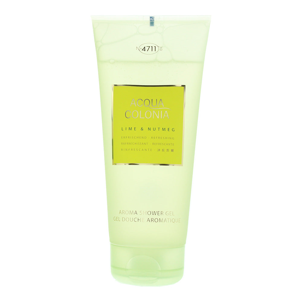 4711 Acqua Colonia Lime & Nutmeg Shower Gel 200ml - Product