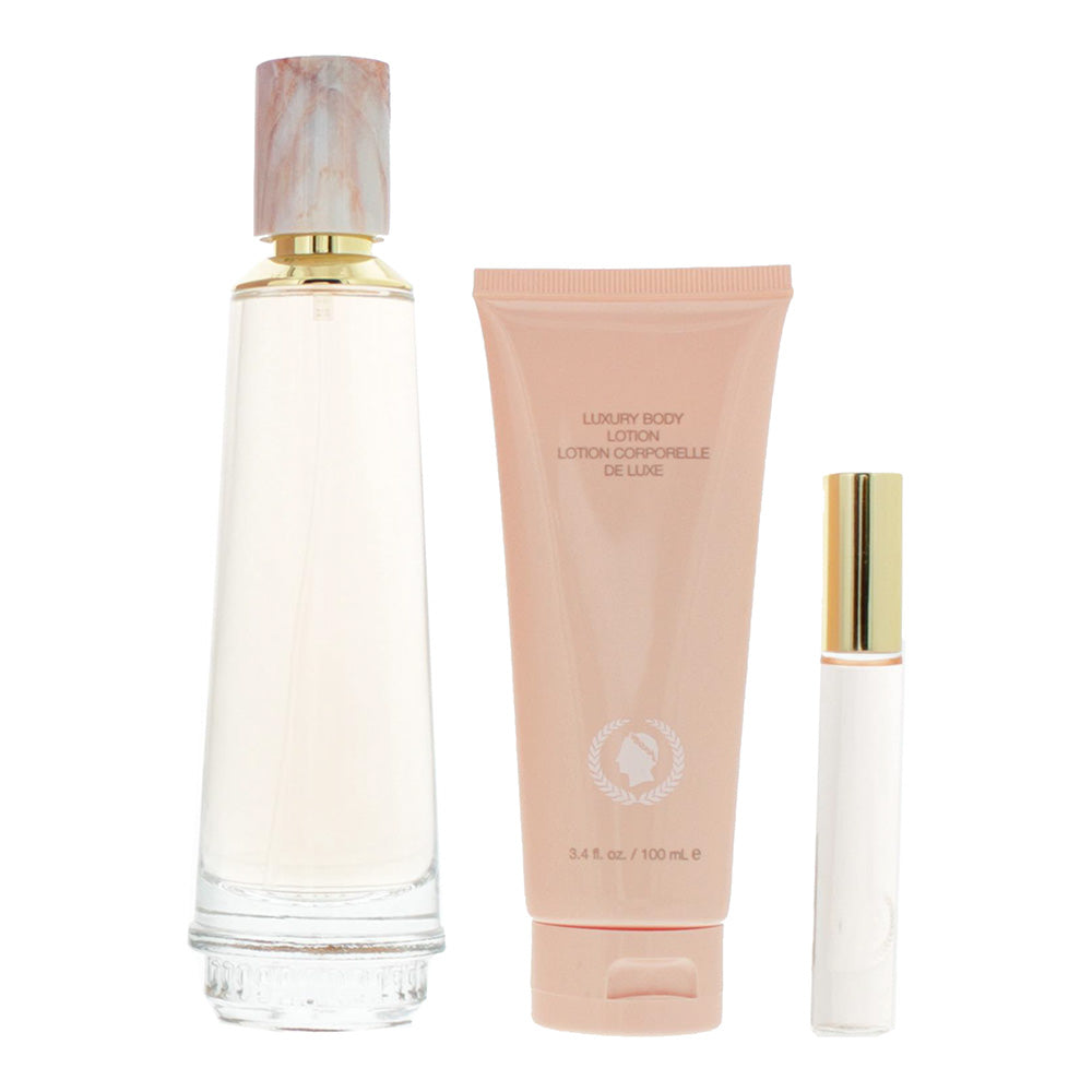 Caesars Livia 3 Piece Gift Set: Eau de Toilette 100ml - Body Lotion 100ml - Eau de Parfum Rollerball 10ml - Product