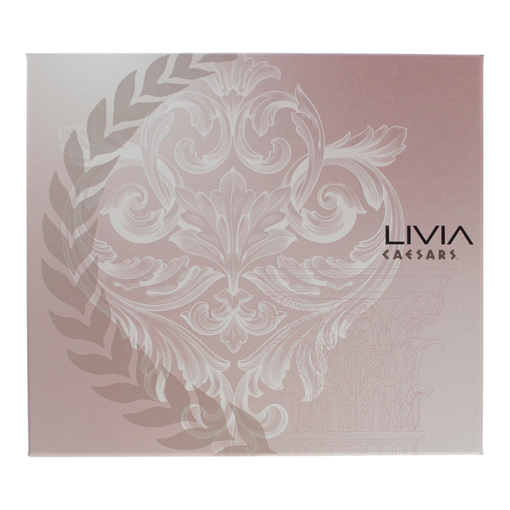 Caesars Livia 3 Piece Gift Set: Eau de Toilette 100ml - Body Lotion 100ml - Eau de Parfum Rollerball 10ml - Box