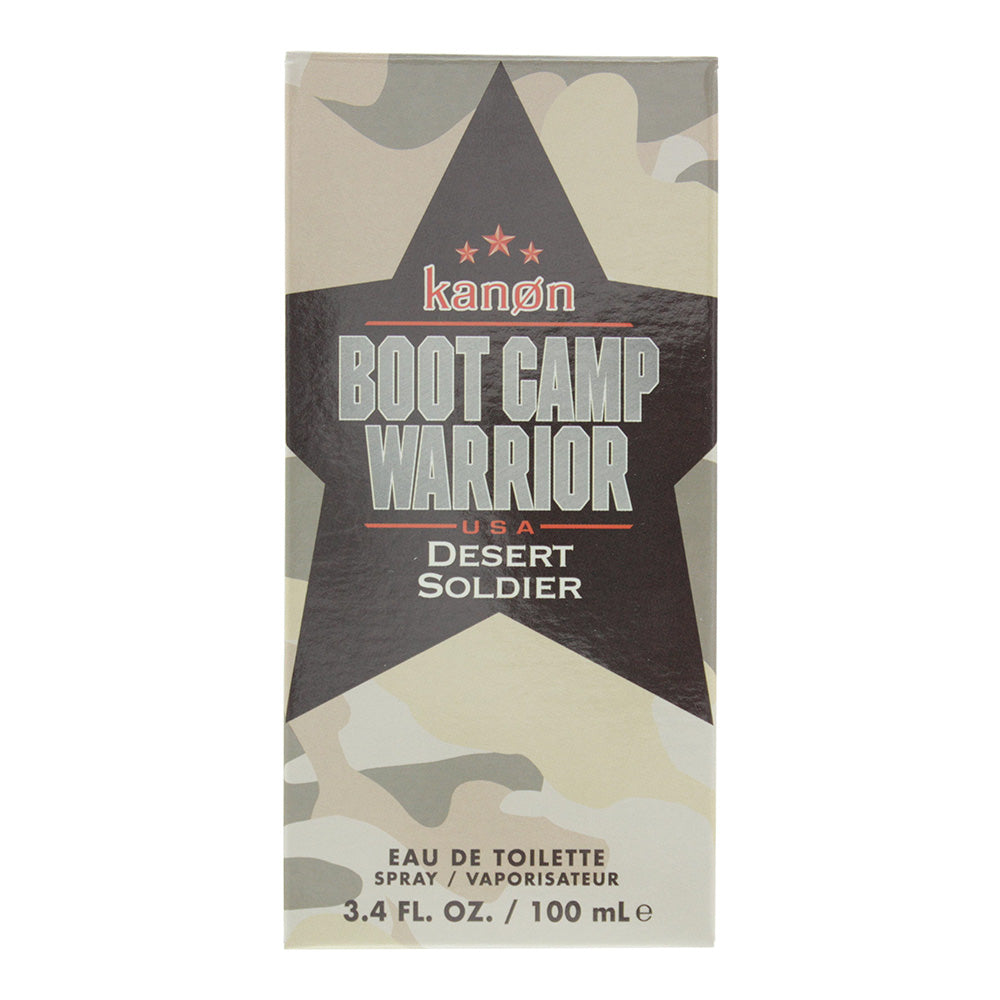 Kanon Desert Soldier Boot Camp Warrior Eau de Toilette 100ml - Box