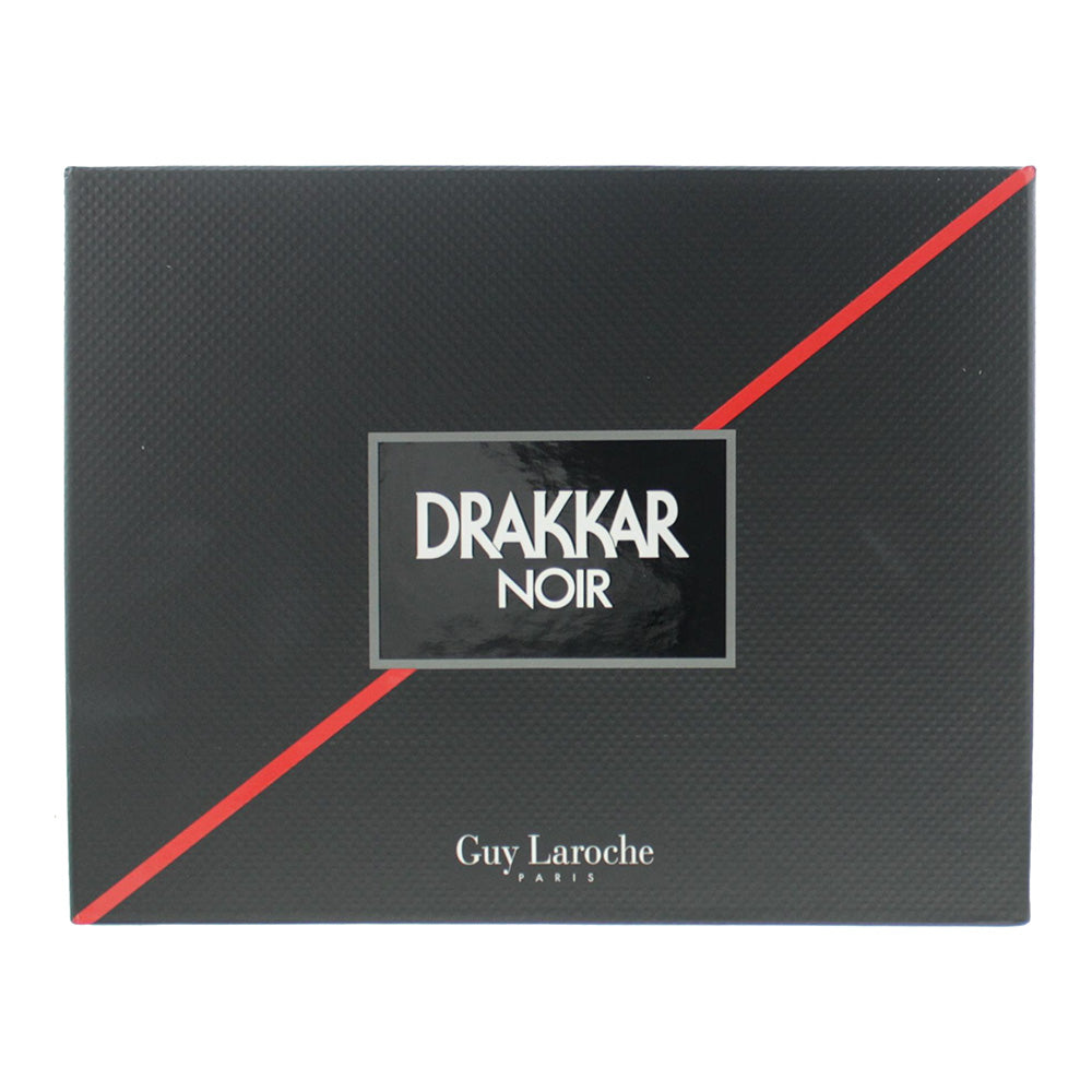 Guy Laroche Drakkar Noir 3 Piece Gift Set: Eau de Toilette 50ml - Deodorant Stic - Box